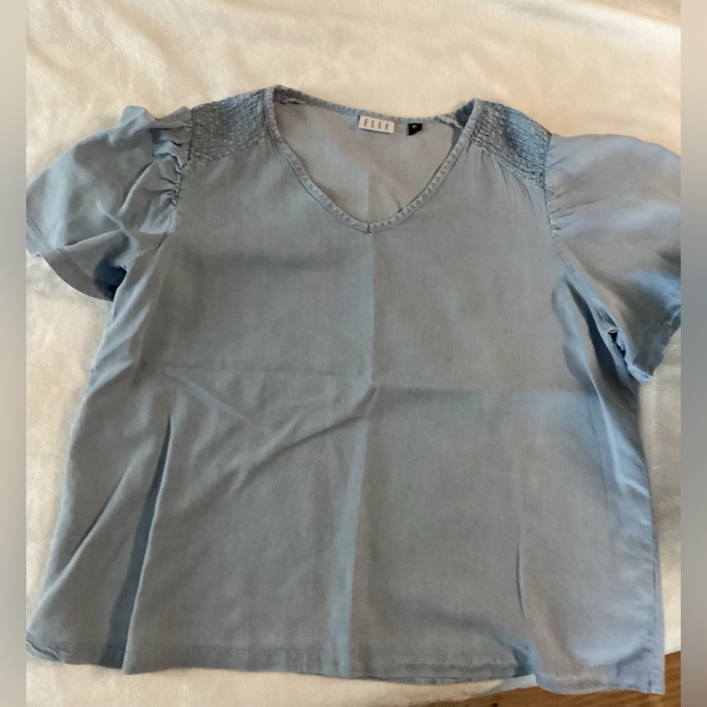 Elle Sky Blue Top